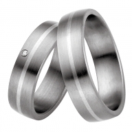 Titanium wedding ring Nr. 10-50581/S